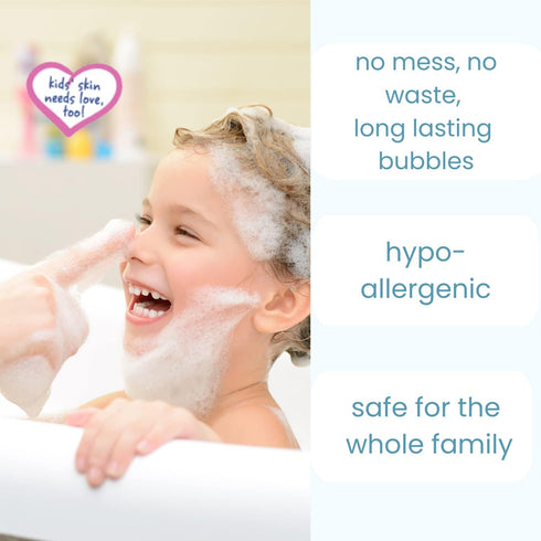 TruKid Bubble Podz Bubble Bath for Baby & Kids, Gentle Refreshing Bath Bomb for Sensitive Skin, pH Balance 7 for Eye Sensitivity, Natural Moisturi...