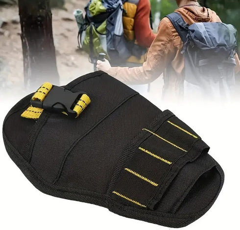 Impact Drill Holster Driver Drill Holder Portable Wrist Bag Shoulder Bag with Detachable Strap Belt Electric Tool Pouch Bag for Screwdriver Wrench...