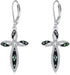 Cross Earrings 925 Sterling Silver Cross Dangle Drop Earring Gifts for Women...