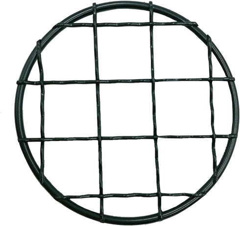 Black Metal Flower Frog Lid Insert Grid Organizer for Flower, Toothbrush, Pencils, Kitchenware, Crafts Arrangement Hold in Mason, Ball, Canning Ja...