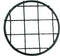 Black Metal Flower Frog Lid Insert Grid Organizer for Flower, Toothbrush, Pencils, Kitchenware, Crafts Arrangement Hold in Mason, Ball, Canning Ja...