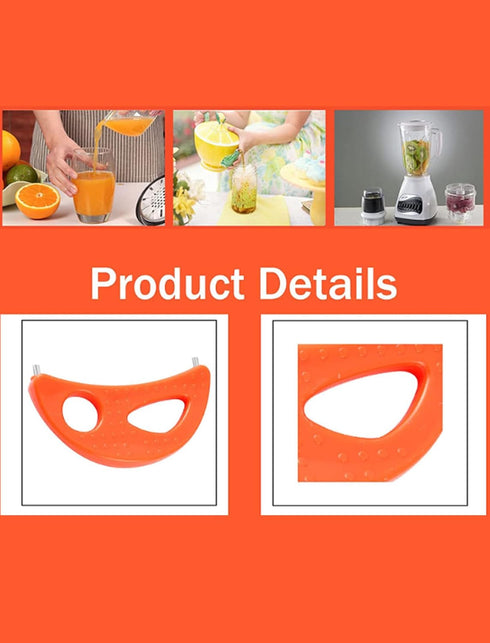GLOGLOW Crescent Tool Power Juicer Replacement Parts for Juicer CL003AP E1188 E1189 MT1000 Juicer Accessories(orange)...
