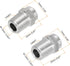 uxcell 304 Stainless Steel Pressure Washer Nozzle, 1/4NPT Thread Spray Tip, 0 Degree and 40 Degree, 1.2mm Orifice Diameter 1 Set...