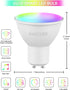 4 Pack GU10 Smart Bulbs for Track Lights, 4.7 Watts PAR16 Smart LED Bulb Compatible with Alexa Google Assistant SmartThings Siri, Color Changing, ...
