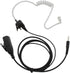 Wired Cell Phone Earpiece Acoustic Hollow Air Tube 3.5mm Anti-Radiation Earbuds Headphones with Microphone is Compatible with iPhone 6 Plus 5S Sam...