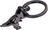 Troika K-REX – KR17-39/GM – Keyring – T-Rex, Tyrannosaurus Rex, dinosaur, dino – cast metal– shiny – gunmetal grey original...