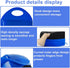 Tire Dressing Applicator, 3 Pieces Tire Shine Applicator with Lid, Reusable Tire Sponge Applicator for Car Truck Tires Waxing Polishing Cleaning...