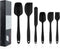 Silicone Spatula, 6 pieces Heat Resistant Rubber Spatulas Set for Baking, Cooking and Mixing Kitchen Utensils Seamless One Piece Spatula with Stai...