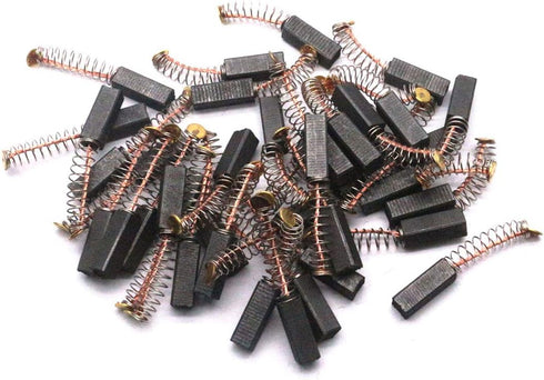 40pcs Carbon Brushes of Electric Power Drill Repairing Motor for Power Tools, 0.59" x 0.24" x 0.24"...