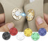 MAHAVIMOKSA 20mm/0.65" Magnetic Coat Snap Button Invisible Hidden Sew in Button Fastener for DIY Craft Clothing Sewing Bag Purse Leather Scrapbook...
