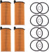 26320-3N000 Oil Filters with O-rings and Drain Plug Gaskets Compatible with Genesis G80 GV80 3.5L 2021-2023, GV70 3.5L 2022-2023, Kia Carnival 3.5...