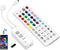 iNextStation 44 Keys IR Remote RGB Led Controller, Bluetooth RGB LED Strip Controller with APP Control/Music Sync RGB 4-Pin Controller DC 5-24V fo...