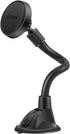 IPOW Long Arm Universal Magnetic Cradle Windshield Dashboard Cell Phone Mount Holder with 4 Metal Plates, Soft Firm Goose Arm & Enhanced Suction C...