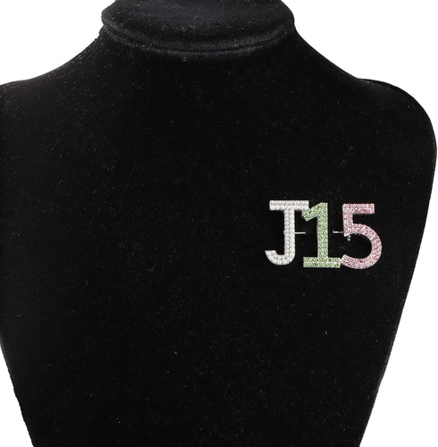 Pink and Green Pin Sorority Brooch Greek Life Sorority Gift Graduation Gifts...