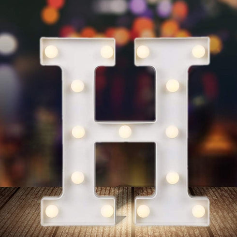 ODISTAR LED Light Up Marquee Letters, Battery Powered Sign Letter 26 Alphabet with Lights for Wedding Engagement Birthday Party Table Decoration b...