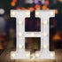 ODISTAR LED Light Up Marquee Letters, Battery Powered Sign Letter 26 Alphabet with Lights for Wedding Engagement Birthday Party Table Decoration b...