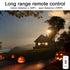 RF433 Smart Light Switch, 30A Wireless Remote LED Light Switch, 328FT Remote Control Light Switch for Ceiling Light, Garden Sprinkler Equipment an...