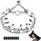 Love Dream Dog Prong Training Collar, Metal Choke Pinch Dog Collar with Comfort Tips, Adjustable Pet Training Collar for Small Medium Large Dogs (...