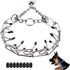 Love Dream Dog Prong Training Collar, Metal Choke Pinch Dog Collar with Comfort Tips, Adjustable Pet Training Collar for Small Medium Large Dogs (...