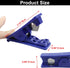 3Pcs Plastic Tubing Cutter PVC Pipe Cutter Cut up to 3/4 Inch Tube Hose Cutter Tools for Nylon PU PE PPR Nylon Rubber Tube (Blue)...