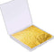 Gold Leaf Sheet for Resin, Paxcoo 300 Sheets Gold Flakes for Resin Nail Foil for Resin Jewelry Making Slime, Nail Arts, Gilding Crafting, Paint, D...