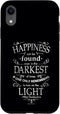 iPhone XR Harry Potter Happiness Quote Case...