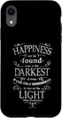 iPhone XR Harry Potter Happiness Quote Case...