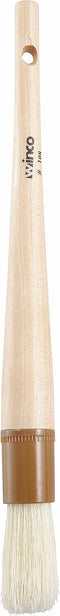 Winco Heavy-Duty Boar Bristle Basting Brush, Round, 1"...