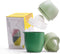 Hand Juicer - Citrus Juicer with Lemon Shape - Hand Lemon Juicer with Two Press Options for Different Fruits (Green)...