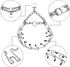 Prong Collar for Dogs, Dog Prong Collar, Pinch Collar for Dogs, Dog Training Collar, Large Medium and Small Dogs, Stainless Steel Adjustable with ...