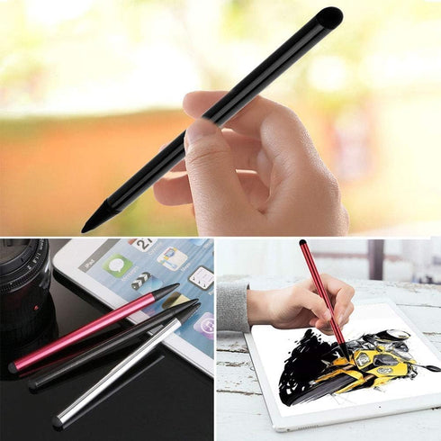 2Pcs Black Stylus Pens for Touch Screens, Stylus Pen Universal Touch Screen Pens All Capacitive Touch Screen Devices Capacitive Stylus Compatible ...