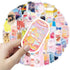 Cute Cartoon Drinks Stickers 50 Pcs Trendy Style Stickers Laptop Stickers Pack Cool Sticker for Pad MacBook Car Snowboard Bicycle Luggage Water Cu...