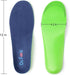 Dr. Foot's Plantar Fasciitis Insoles - Arch Support Shoe Inserts for Flat Feet, Foot & Heel Pain and Over-Pronation, Diabetic Anti-Sweat Foam for ...