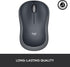 Logitech M185 Wireless Mouse, 2.4GHz with USB Mini Receiver, 12-Month Battery Life, 1000 DPI Optical Tracking, Ambidextrous PC/Mac/Laptop - Swift ...