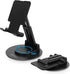 YXLILI Foldable Phone Stand Adjustable Angle Height Cell Phone Holder for Desk 360° Rotating Cellphone Stand for Office Compatible with iPhone14/1...