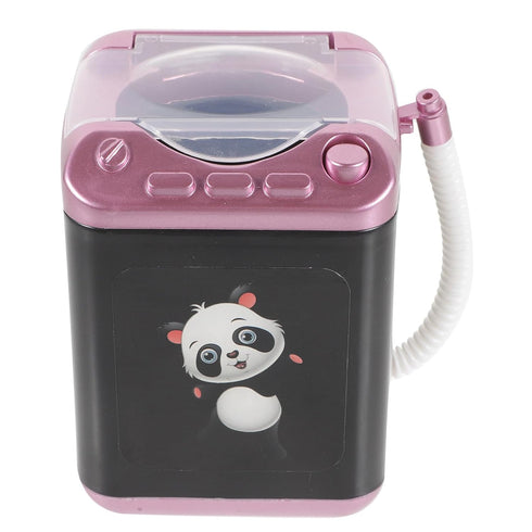 Mini Makeup Brush Cleaner Device Plastic Electric Automatic Power Washer Sponge Cleaning Machine for Women Girls...