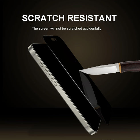 2 Pack 360 Privacy iPhone 15 Pro Screen Protector 4 Way Anti Spy Filter 9H Tempered Glass Film for Apple 15 Pro 6.1"...