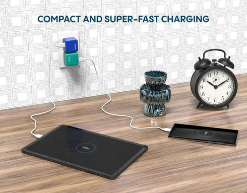 30W USB C Wall Charger, RapidX Type C Fast Charger Block for iPhone 15 14 13 12 Pro and Pro Max, iPad, Galaxy, Compact and Foldable (Cable not Inc...
