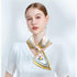 Skinny Silk Scarf Women Easy Pull-Through Narrow Long Neckerchief French Retro Style Satin Hairband Headdress Ribbon...