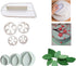 Fondant Cutters Molds Cake Decorating Tool,Icing Smoother,Cake Cookie Plunger Cutters Mold Sugarcraft Gumpaste craft Flower Leaf Butterfly Heart S...