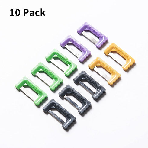 Dental IPR Strip System 10Pcs Orthodontic Interproximal Reduction Enamel Kits (A/Multi-Colored)...