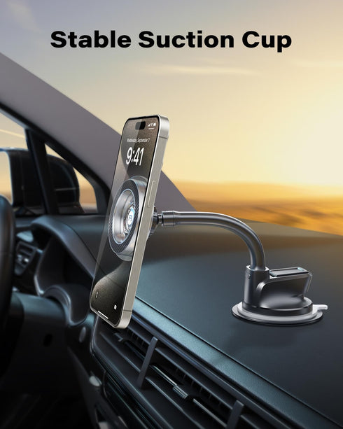 APPS2Car for Magsafe Car Mount, Magnetic Car Phone Holder Mount Fit for iPhone 15/14/13/12 Series/Magsafe Case......