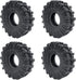 4Pcs 1.0" Crawler Tires Soft Rubber Wheels Tires 62mm for 1/24 Axial SCX24 Deadbolt Bronco RC Crawler Car (c)...