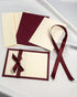 Ribest 1/4 inch Burgundy Double Face Satin Ribbon 50 Yards Per Roll for Bouquet Gift Wrapping Hair Wedding Birthday...
