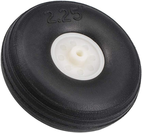 uxcell Tire and Wheel Sets for RC Airplane,PU Sponge Tire with Plastic Hub,2.25" 2pcs...