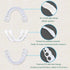 2 Pairs,Men's and Women's Temporary Cosmetic Confident Smile...