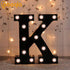 Decorative LED Illuminated Letter Marquee Sign - Alphabet Marquee Letters with Lights For Wedding Birthday Party Christmas Night Light Lamp Home B...