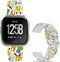 Pikacu Sea Turtle Anime Bands Compatible with Fitbit Versa 2/Versa/Versa Lite/Versa SE Band Fancy Soft Sport Silicone Cartoon Holiday Strap Men Wo...