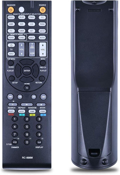 The New RC-898M RC898M ONKYO AV Receiver Replaces The New Remote Controller. Suitable for TX-NR747 TX-NR545 TX-NR646 TXNR747 TXNR545 TXNR646...