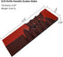 Cool Hand 2 pcs G10 Knife Handle Scales Slabs Custom DIY Tool Material for Knives Making Blanks Blades, Red/Black, KHM-G10-6...